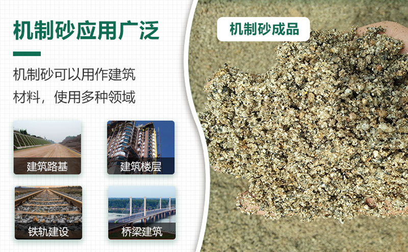 符合標(biāo)準(zhǔn)的機制砂應(yīng)用廣泛