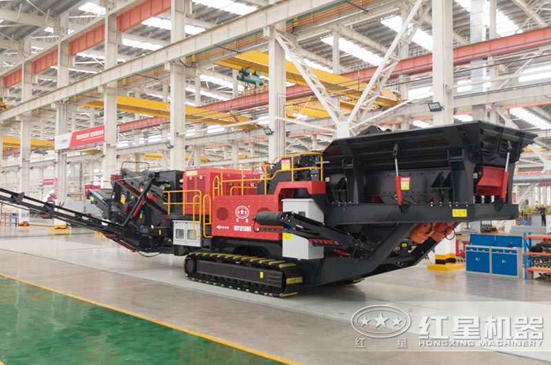 反擊式移動礦石破碎機(jī)圖片